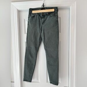 LIVERPOOL Los Angeles the hugger skinny jeans size 6/28 GREEN